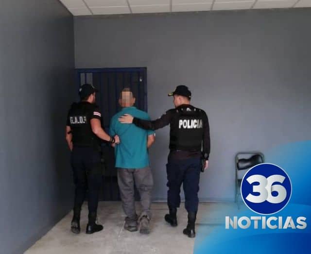 En un operativo de fin de año, la Fuerza Pública detuvo en Horquetas de Sarapiquí, a un sospechoso de abusar sexualmente a una menor de edad