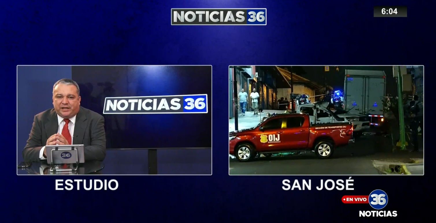 Fallecen oficial de Fuerza Pública y motociclista en accidente de tránsito en San José Centro