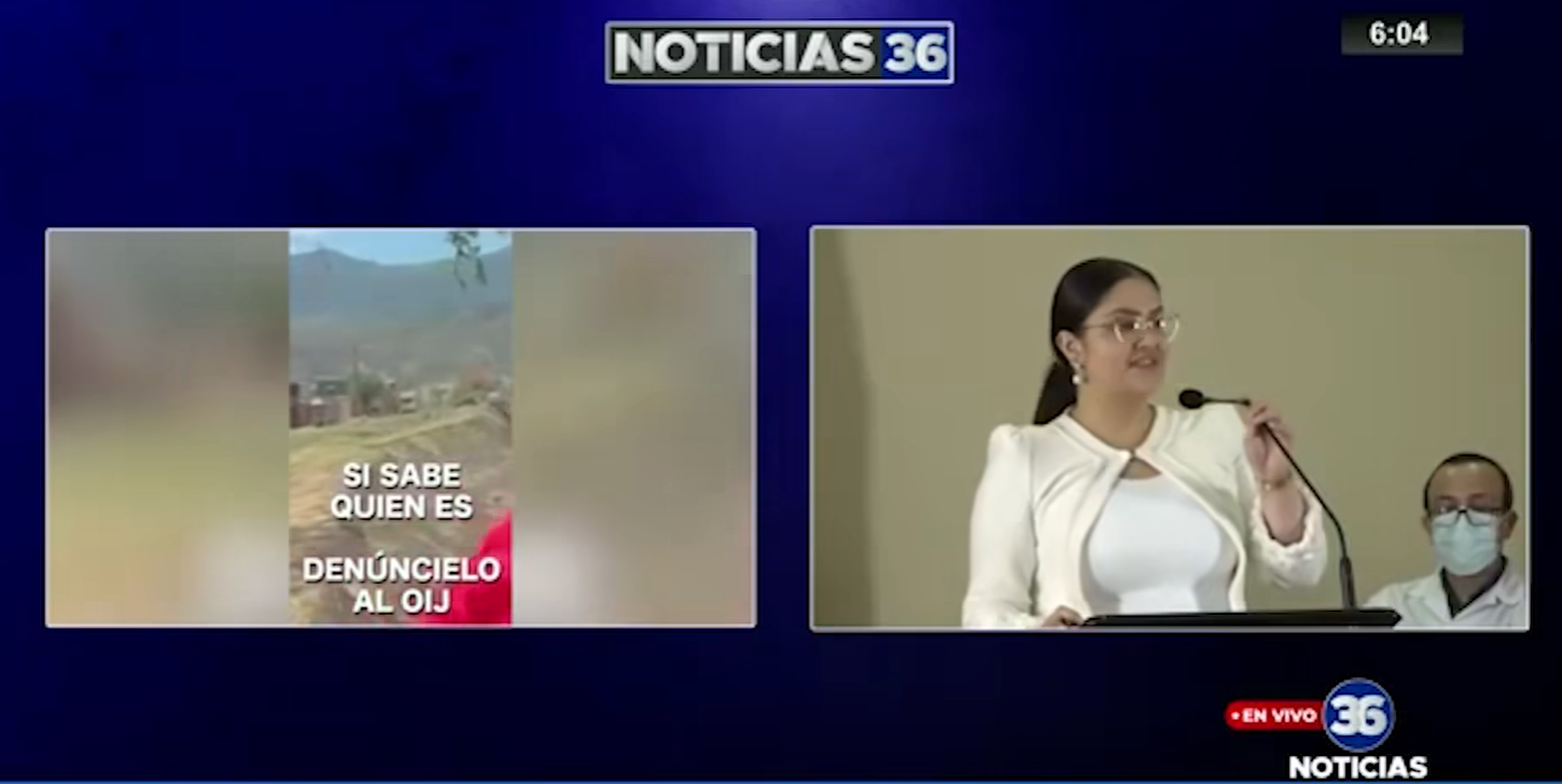 Exministra de Salud, Joselyn Chacón se vio envuelta en un altercado en carretera la tarde de este martes