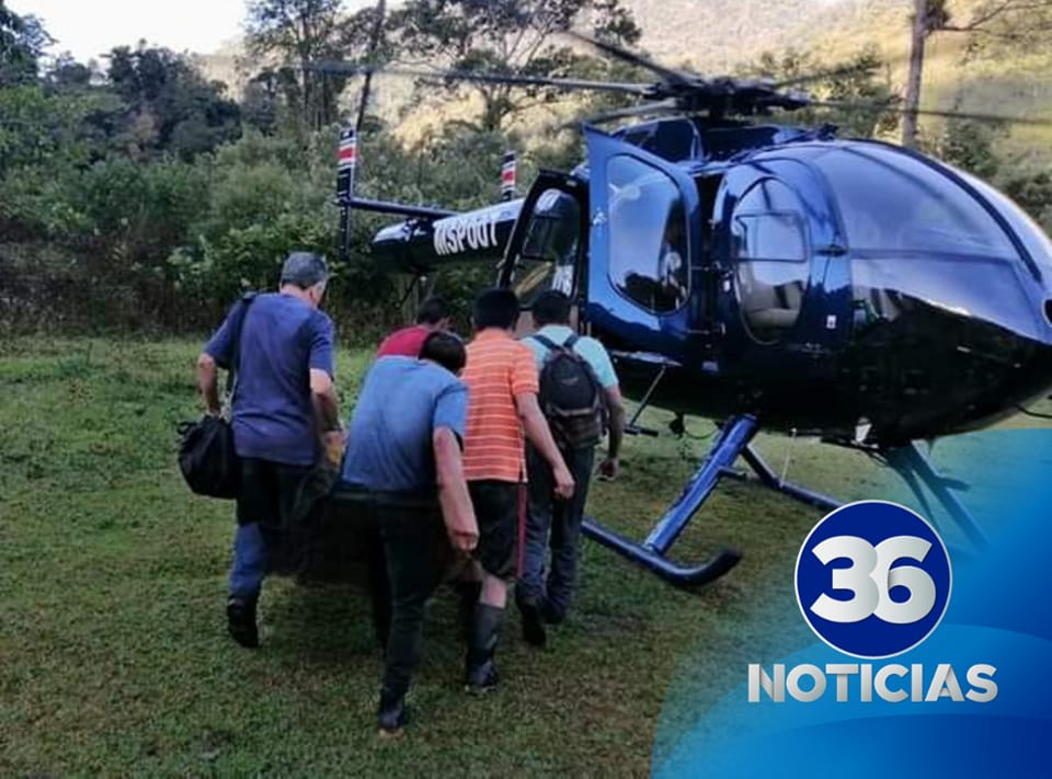 Servicio de Vigilancia Aérea realiza vuelo ambulancia para trasladar a adulto mayor de comunidad indígena