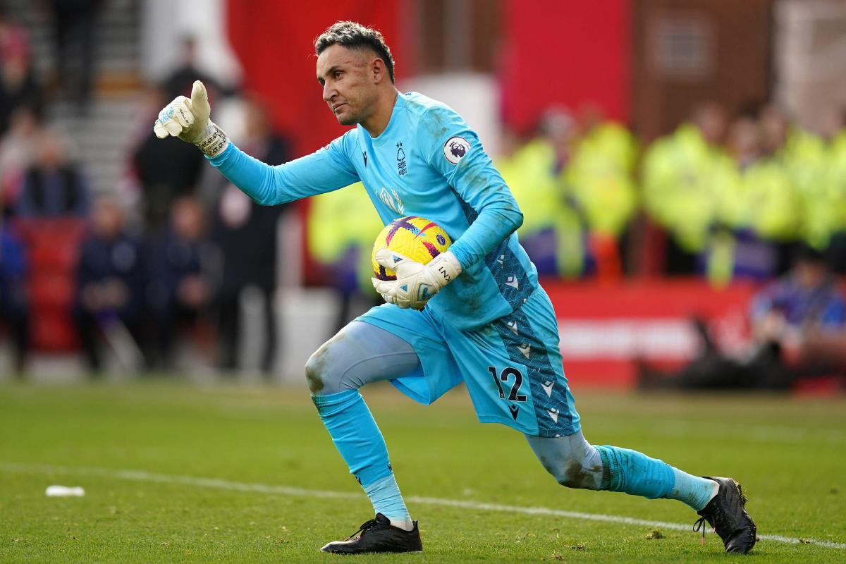 Keylor Navas debuta con victoria en la Liga Premier con Notingham Forest