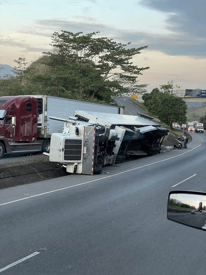 Accidente en la Ruta 27