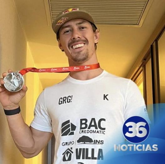 Kenneth Tencio, el ciclista costarricense, gana la medalla de plata en el Campeonato Panamericano de BMX Freestyle
