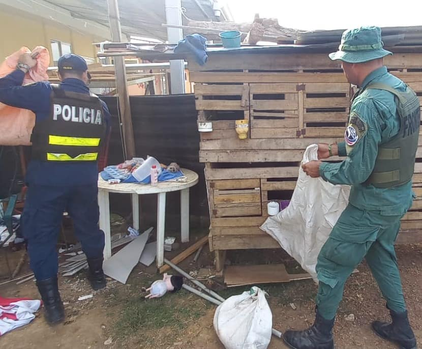 Desmantelan "gimnasio" en Upala