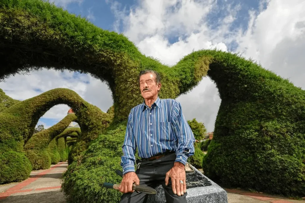 Adiós a Evangelista Blanco Brenes, creador del Parque Central de Zarcero