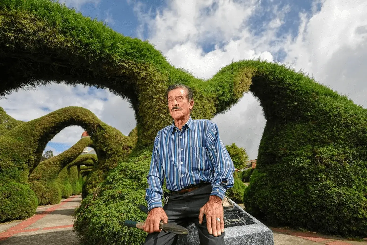 Adiós a Evangelista Blanco Brenes, creador del Parque Central de Zarcero