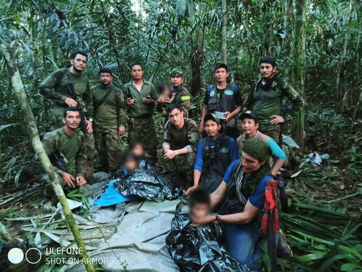 Rescate milagroso: niños encontrados tras accidente aereo