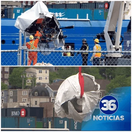 Tragedia: Restos del Submarino Titan en Canadá