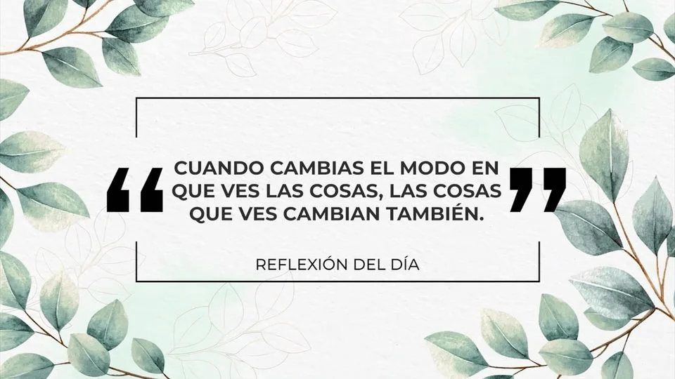 Cambiando la Perspectiva: Transformando la Realidad con una Nueva Mirada