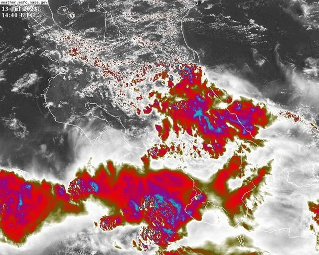 Influencia meteorológica: Lluvias en Costa Rica