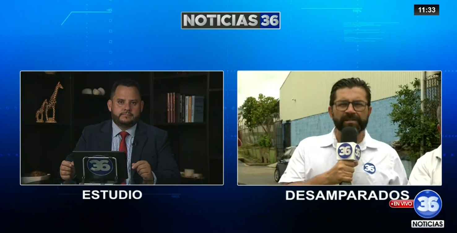 Vecinos de Las Gravilias en Desamparados exigen solución a inundaciones en una marcha