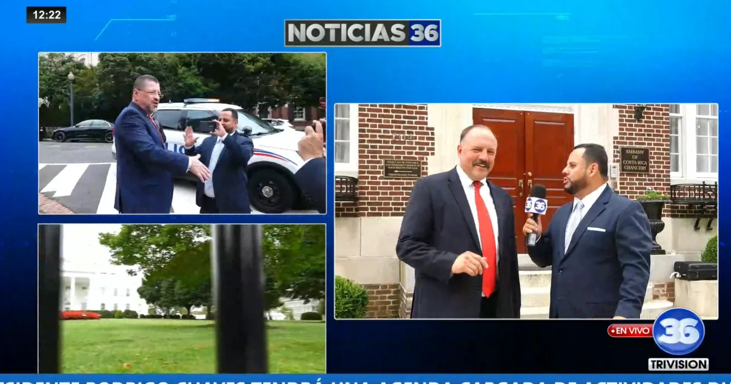 Presidente Chaves Fortalece Vínculos Costa Rica - Estados Unidos