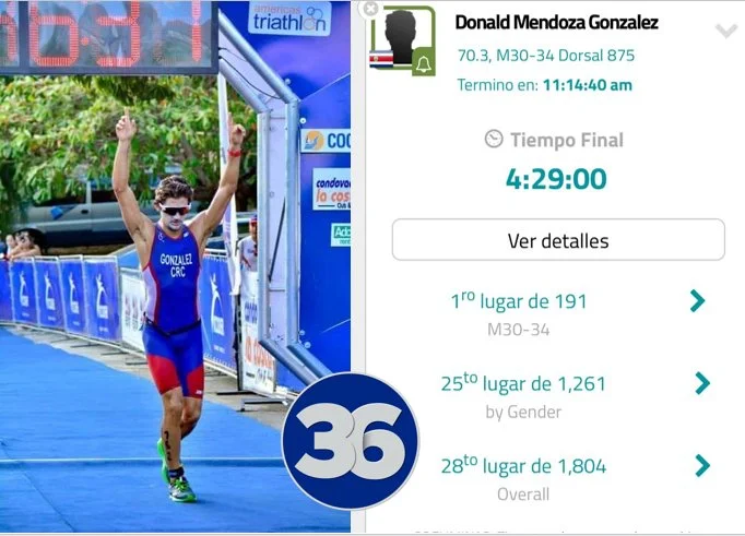 Donald Mendoza González: Triunfo en Ironman Cozumel