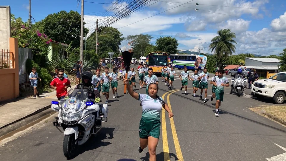 La Antorcha de Independencia en Costa Rica