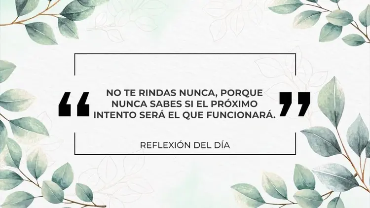 La Persistencia es la Clave del Éxito