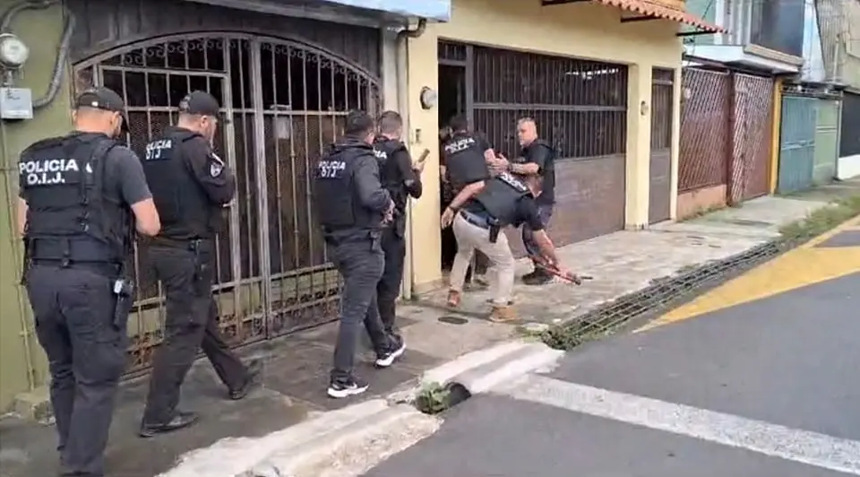 Operativo del OIJ: Detienen a 18 Sospechosos en Allanamientos