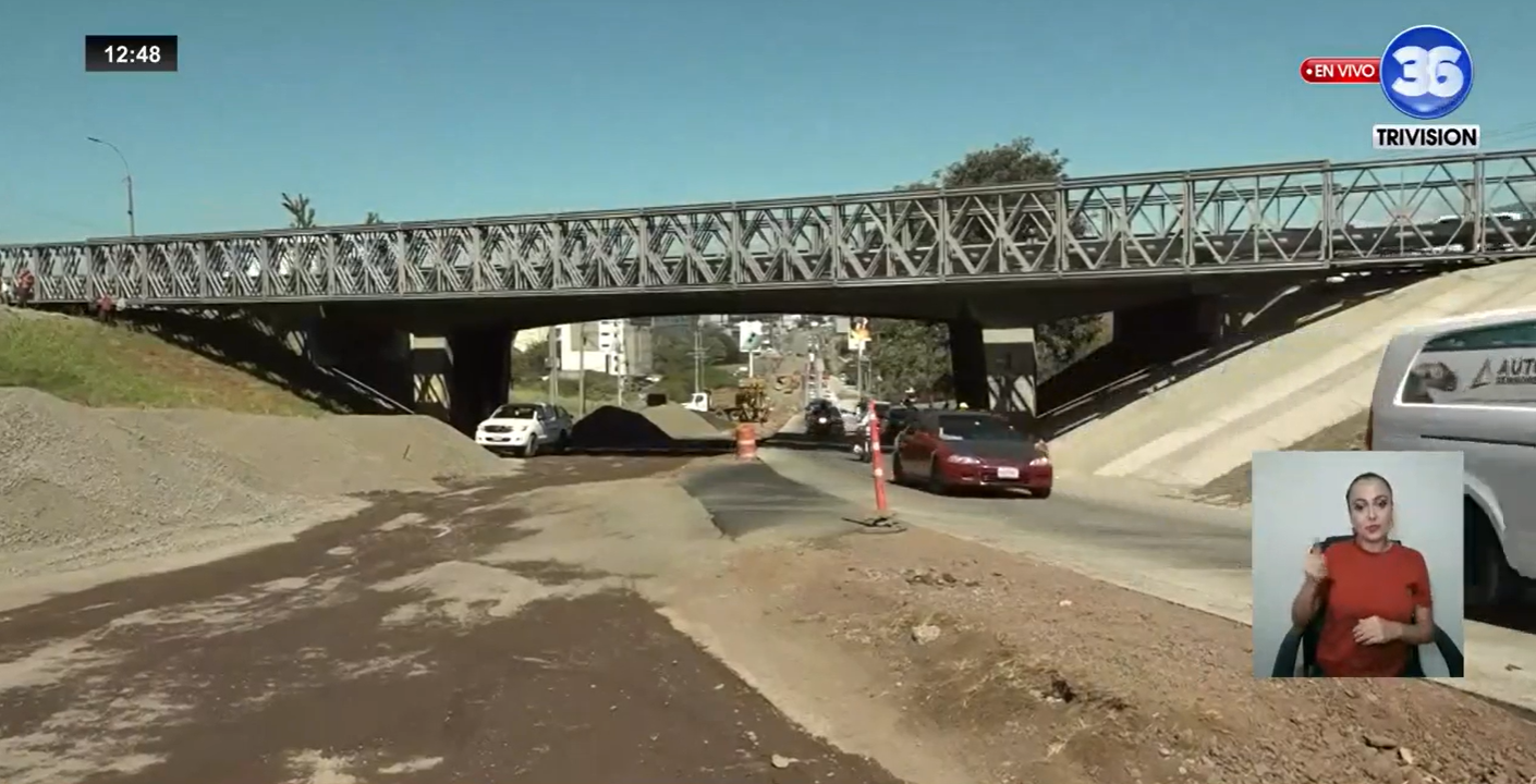 Inicio de Colocación de Puente Bailey en Radial de Alajuela