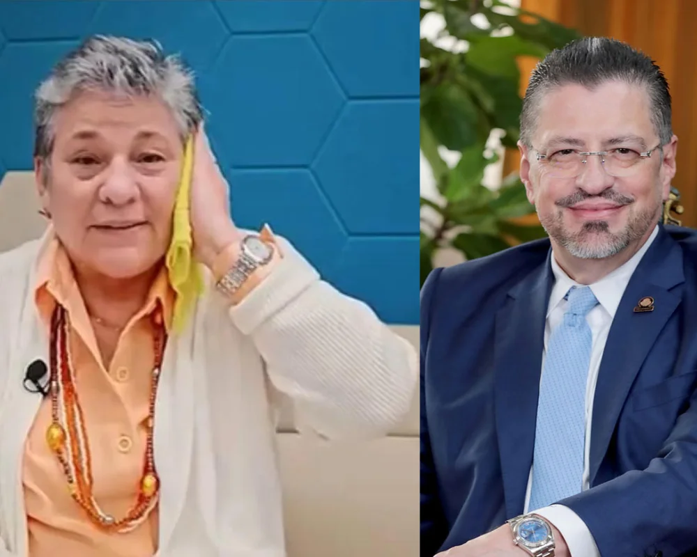 El Presidente Chaves abordó la agresión a la ministra de educación