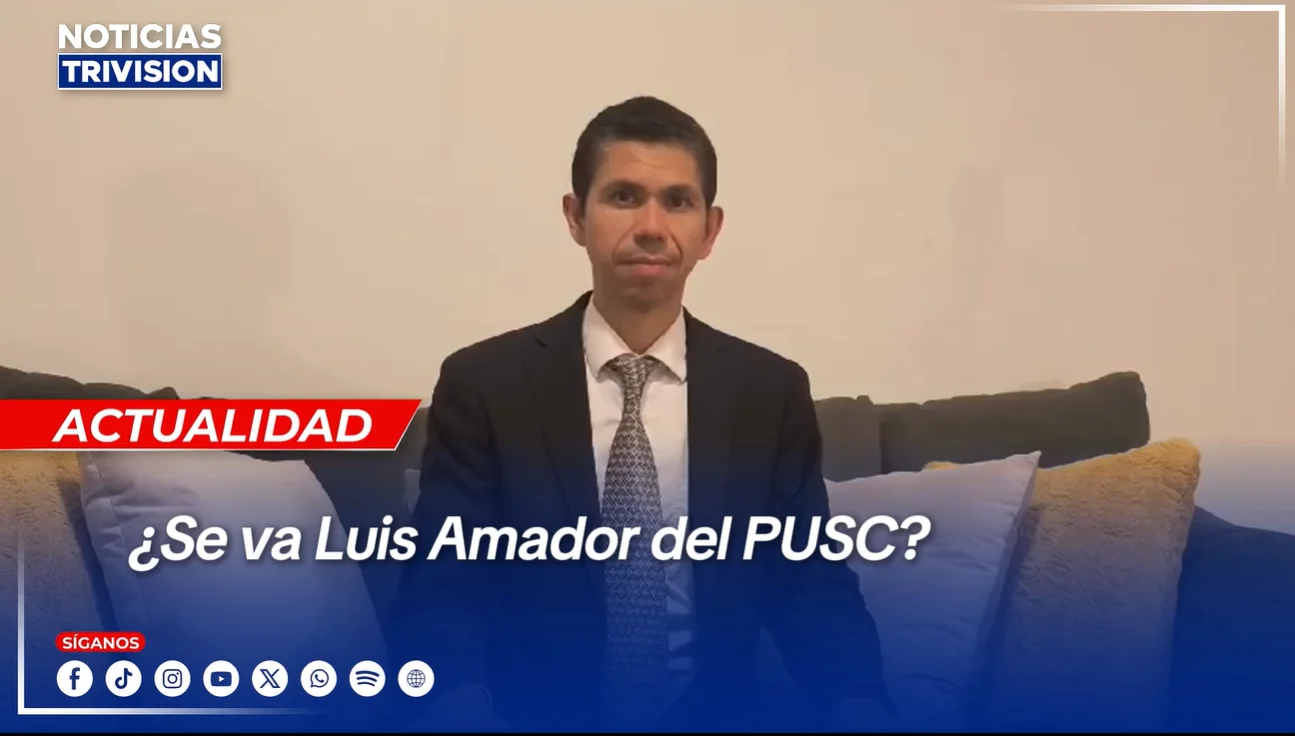 Luis Amador excluido del PUSC pero no descarta candidatura en 2026
