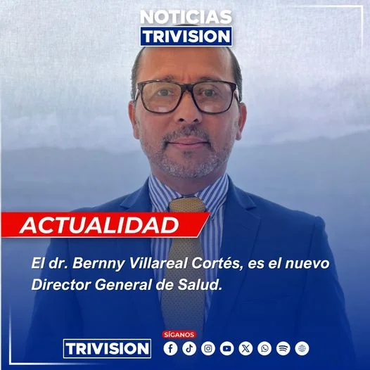 Dr. Bernny Villareal Cortés es nombrado nuevo Director General de Salud en Costa Rica