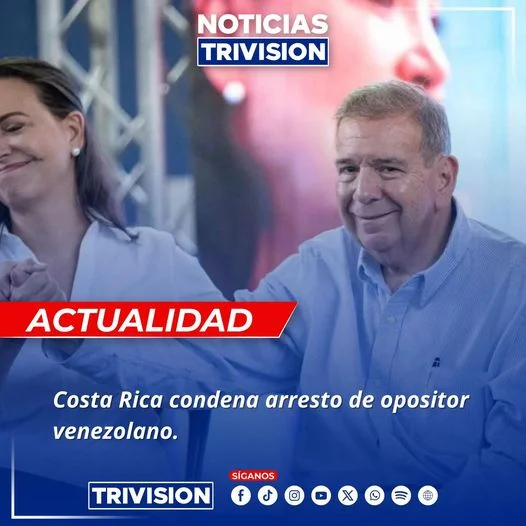 Nueve países de América Latina condenan arresto de candidato opositor venezolano