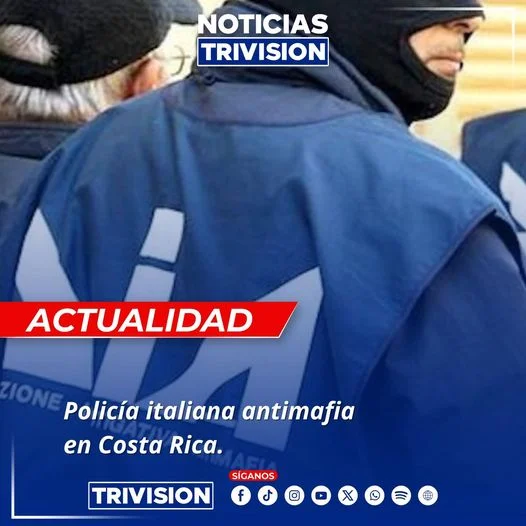 Delegación Italiana Antimafia Visitará Costa Rica para Reforzar Seguridad