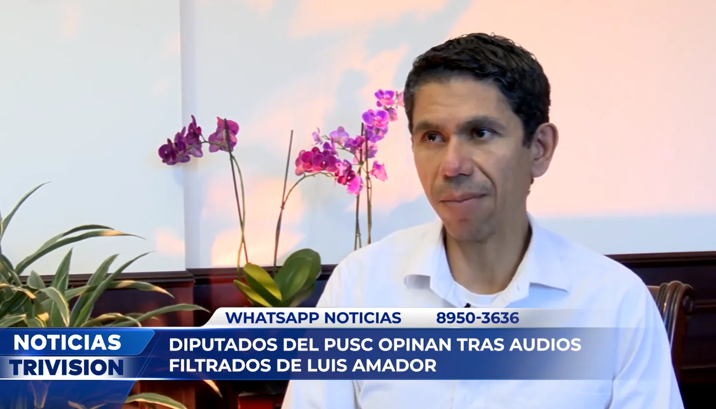 Diputados del PUSC opinan sobre Luis Amador por usar al partido como “mampara”
