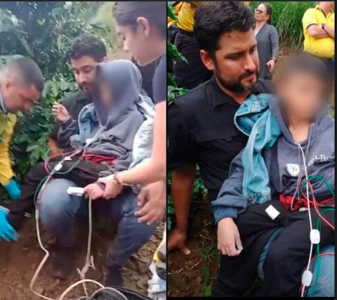 Niño rescatado tras 17 horas desaparecido en Páramo de Pérez Zeledón