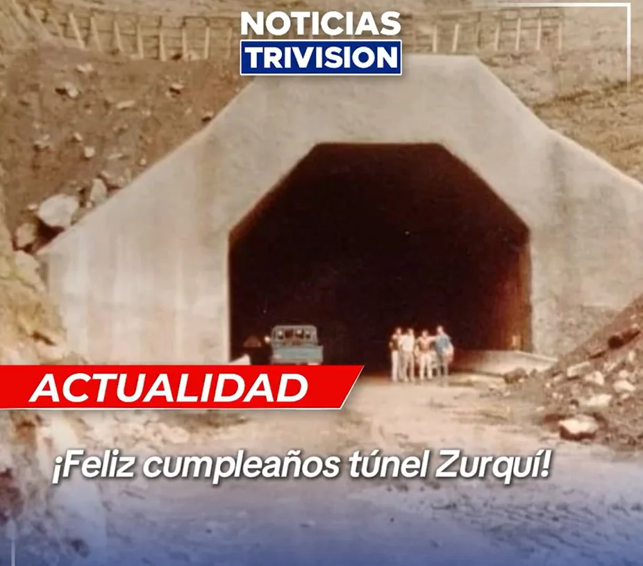 Inauguración del Túnel Zurquí en 1984: hito de la ingeniería costarricense