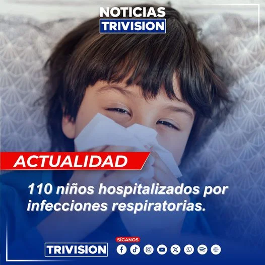 Aumentan hospitalizaciones por infecciones respiratorias en niños