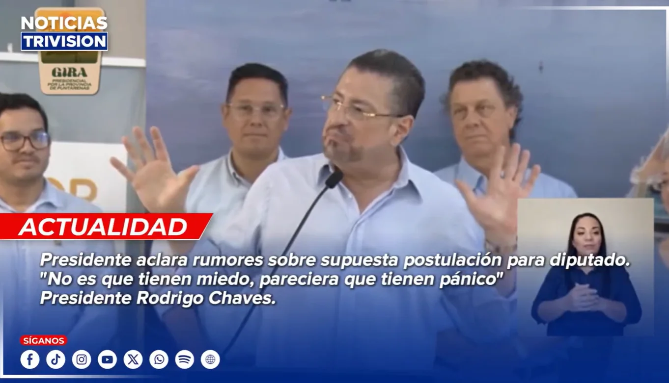 Rodrigo Chaves desmiente rumores sobre posible postulación como diputado