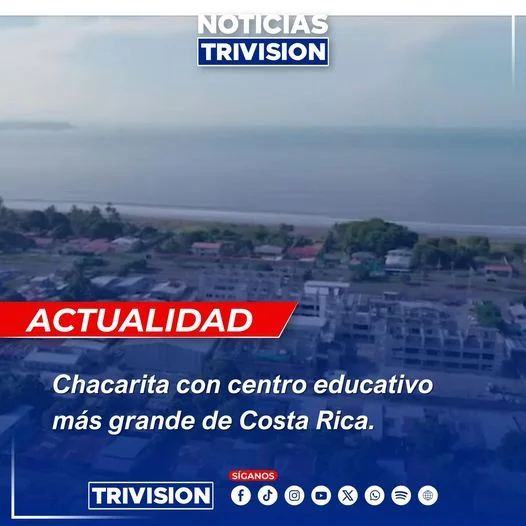 La comunidad de Chacarita inaugura el colegio más grande de Costa Rica