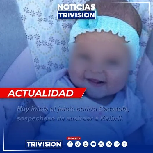 Inicia juicio por sustracción y violación en el caso de la bebé Keibril