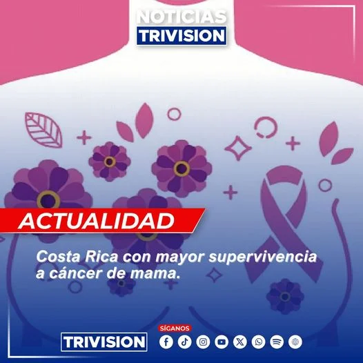 Costa Rica lidera en supervivencia al cáncer de mama con un 87%