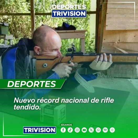 Edgardo Sepúlveda rompe récord nacional en Rifle Tendido tras 21 años