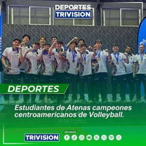 Liceo de Atenas voleibol medalla de oro CODICADER