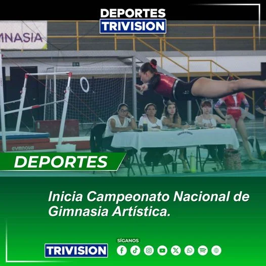 Campeonato Nacional de Gimnasia Artística en Desamparados