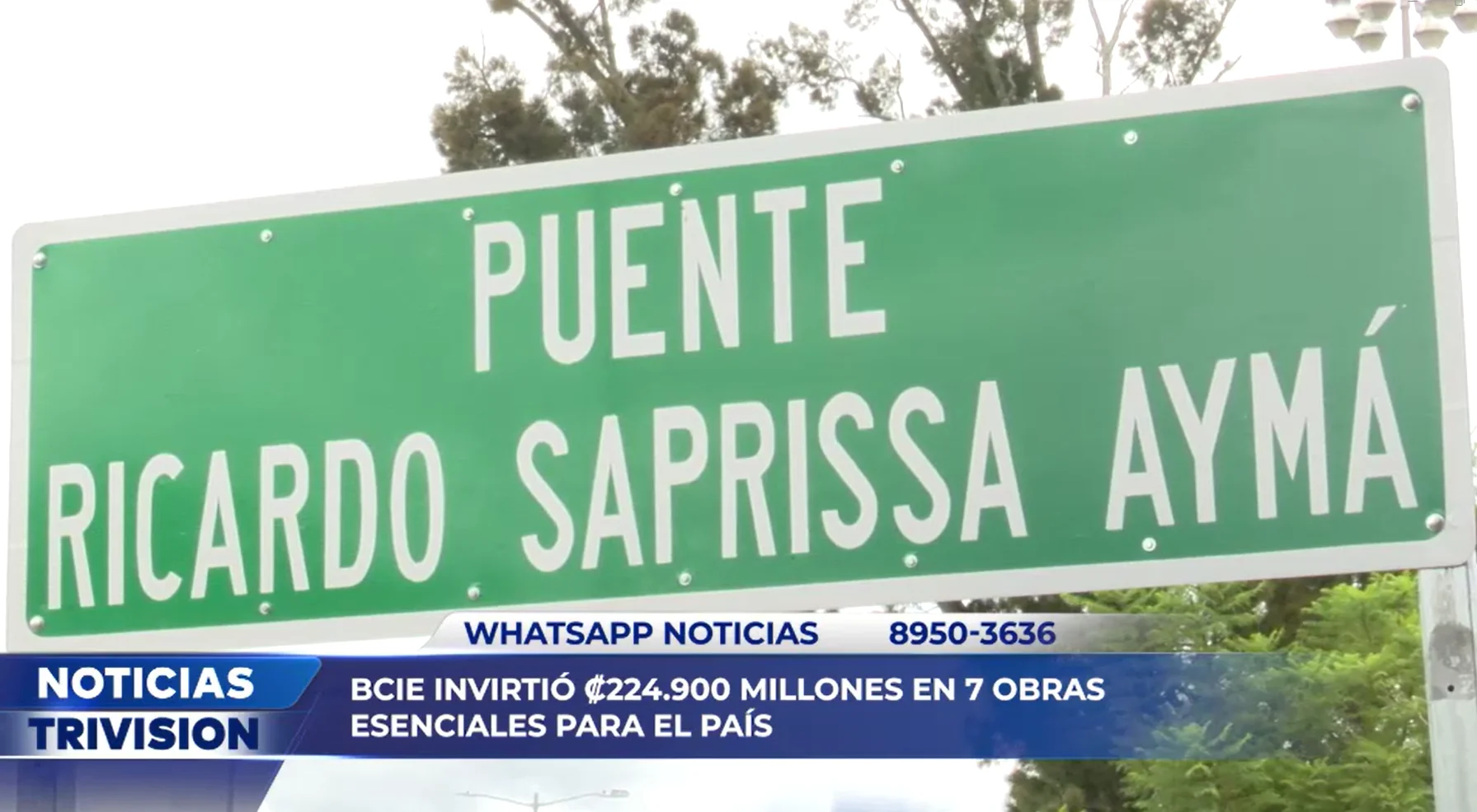BCIE financia más de 500 proyectos esenciales para el desarrollo de Costa Rica