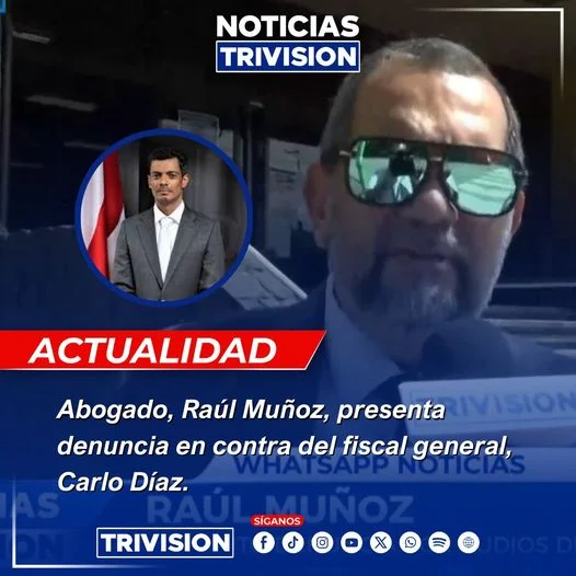 Nueva denuncia formal contra el fiscal Carlo Díaz por presunto abuso de autoridad