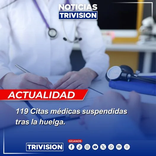 Huelga en sector salud suspende 119 cirugías y afecta hospitales de Costa Rica