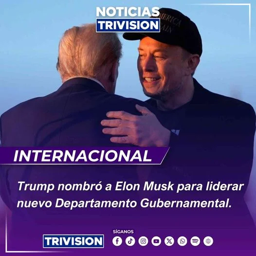 Elon Musk liderará nuevo equipo de eficiencia de Trump en EE. UU.