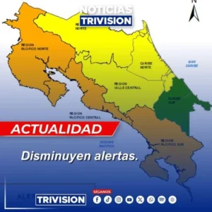 Depresión tropical Sara alertas Costa Rica