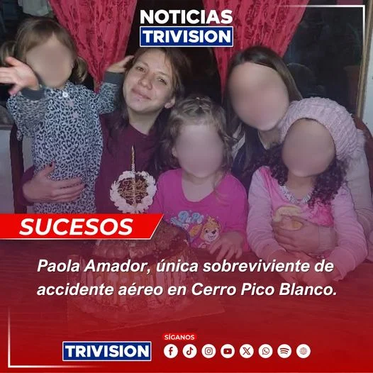 rescate sobreviviente accidente aéreo Pico Blanco