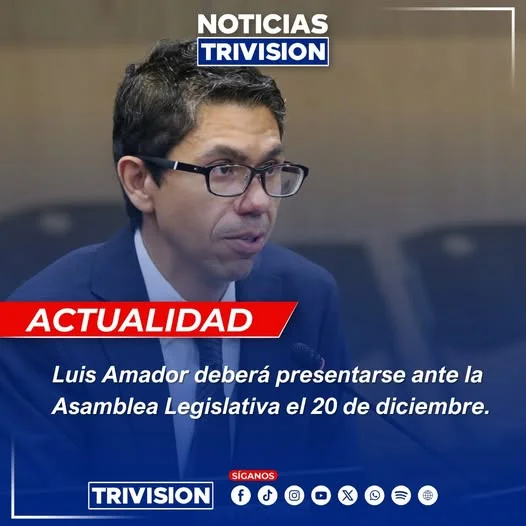 Diputados insisten en comparecencia presencial de Luis Amador