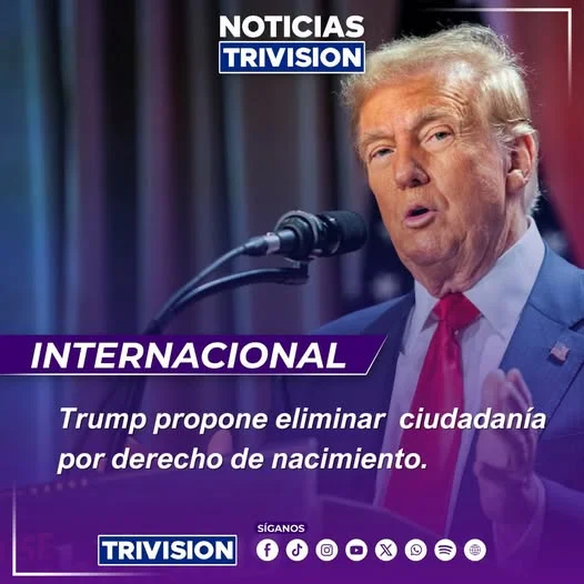 Donald Trump ciudadanía por nacimiento