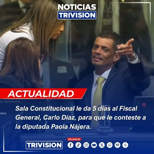 Sala IV ordena a Carlo Díaz entregar información clave
