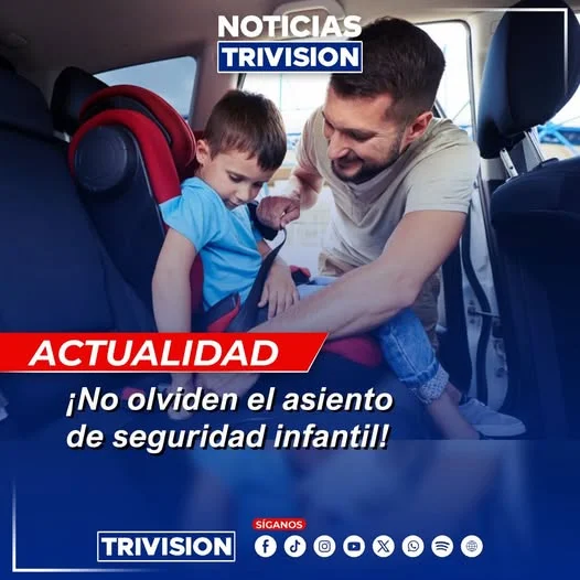 Tránsito refuerza uso de sillas infantiles en Navidad