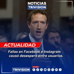 caída masiva de servicios de Meta