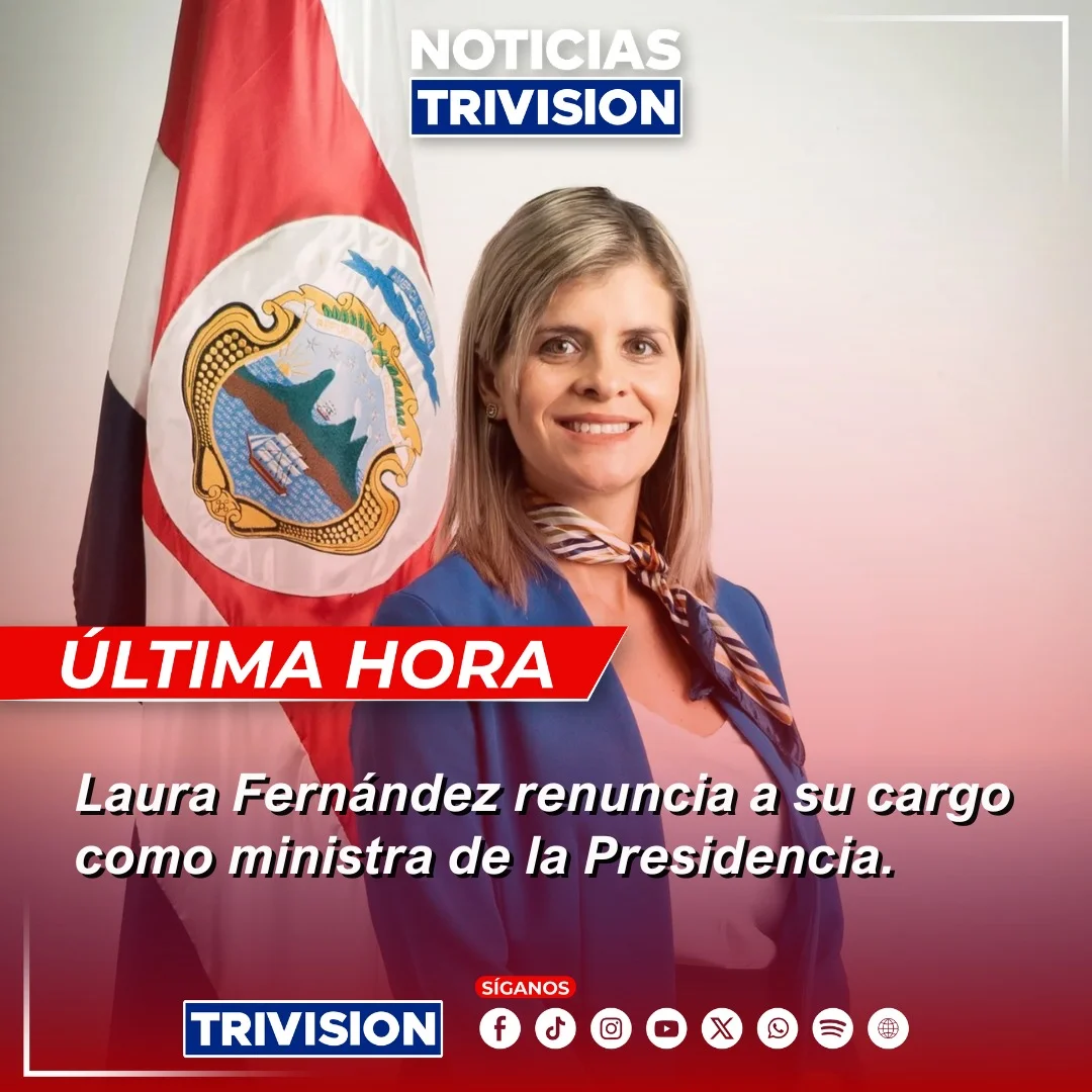 Laura Fernández renuncia al Ministerio de la Presidencia
