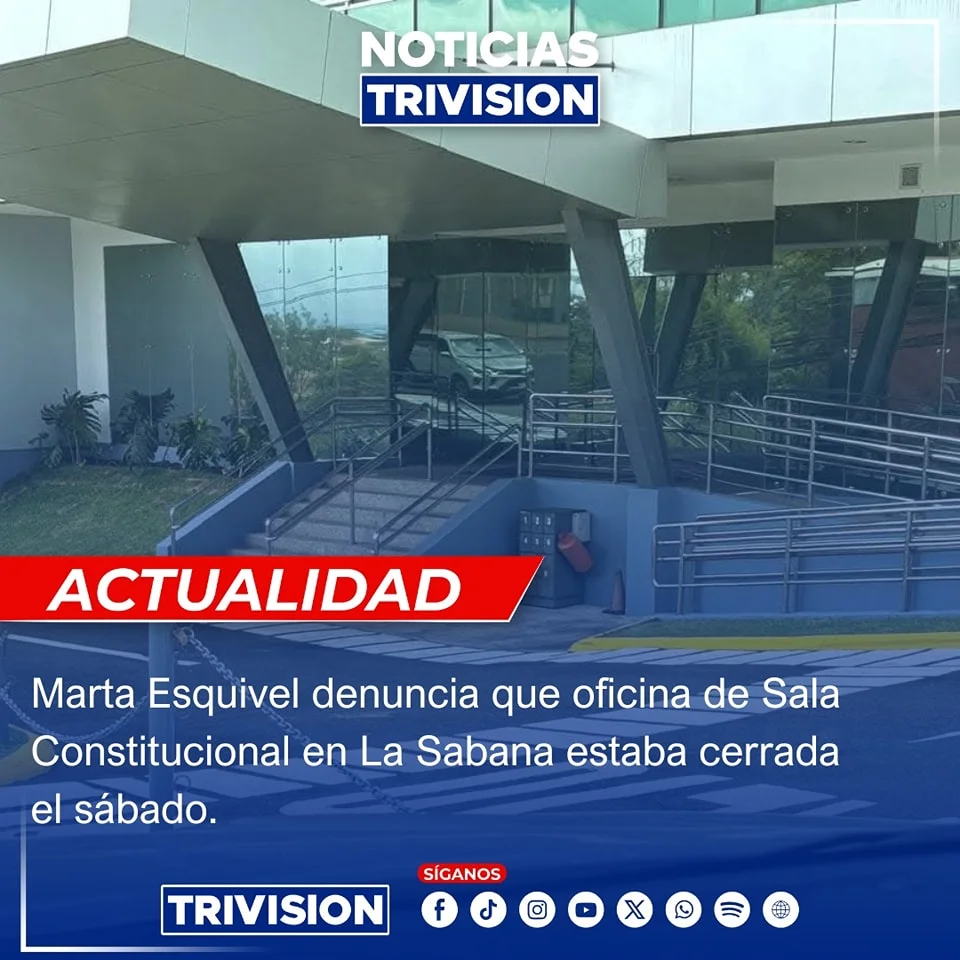 Marta Esquivel denuncia cierre de la Sala IV